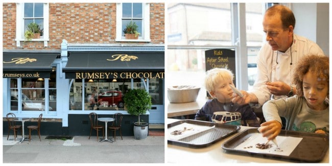 Rumsey's Thame Cafe Lollipop Making