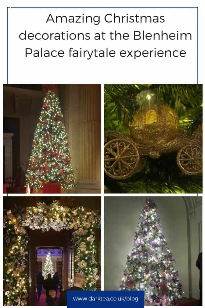 Blenheim Palace Christmas decorations